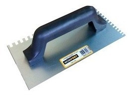 Llana Albañil Dent.s/remaches12x24cm Cabo Pvc Momfort 40 0