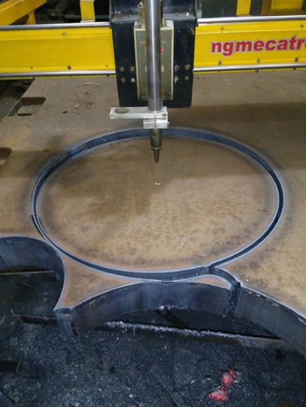 Chapa Cortada A Medida - Pantografo Oxicorte - Discos 1