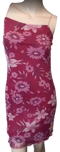 Vestido Talle Xs/s Con Espalda Cruzada 0