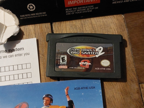 Gba Juego Tony Hawk Proskater 2 Original Completo Nintendo 1