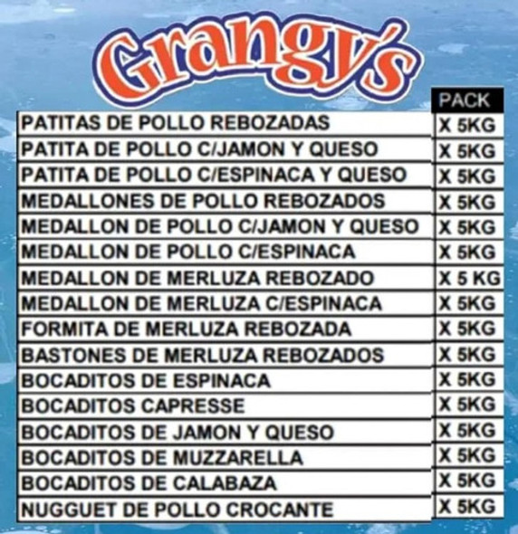 Patitas De Pollo Grangy's X 5 Kg Congeladas 1