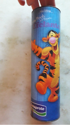 Latas Promocion Conaprole Carton Y Chapa Cilindricas 1