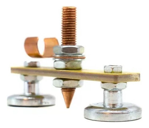 Conector Magnetico Para Soldar 2 Imanes 0