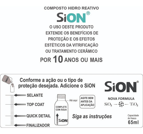 Compuesto Hidroreactivo Sion 100ml + Frasco Rociador 1