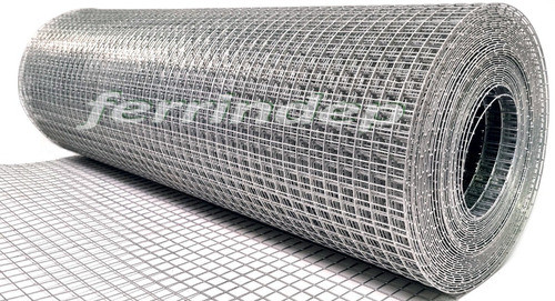 Malla Electrosoldada 15x15mm 75cm X 8mts Alambre Cerco Galv 1