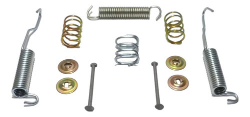 Kit Anclajes Y Resort Patines Freno Chev Pick Up - Jj 60036 0