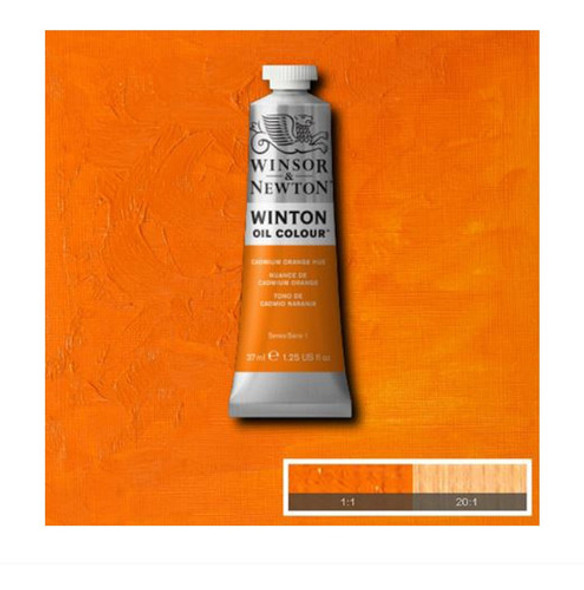 Tinta Óleo Winton 37ml Winsor & Newton 090 Cadmium Orange H 1 Tinta Óleo Winton 37ml Winsor & Newton 090 Cadmium Orange H 1