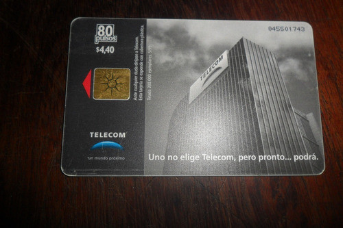 Tarjeta Telefonica Telecom Bebe Uno No Elige Nacer 1
