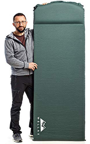 Cojín De Dormir Wellax Ultrathick Flexfoam - Colchoneta De C 0