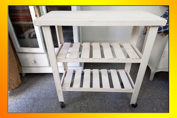 Mesa De Arrime De Pino Usada 0