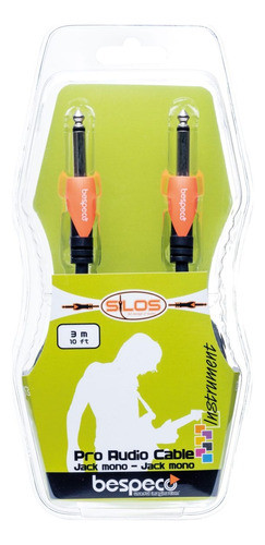 Cable Bespeco Plug A Plug Mono 4.50mts Sljj450 Profesional 1