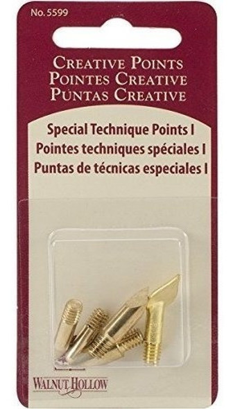 Puntas De Repuesto Huecas De Nogal Para Quemadores De Madera 0