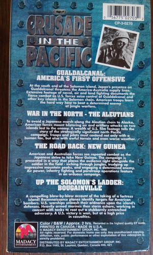 Vhs .cruzade. In The. Pacific  Box 2 Cass . Impotados 1