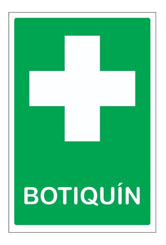 Cartel Señaletica Botiquin Salud Comercios 0