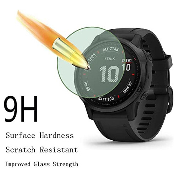 Funda Para Garmin Fenix 6s Fenix 6s Pro + 3 Prot Pantalla 1