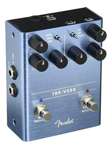 Pedal De Trémolo/reverberación Digital Tre-verb De Fender 0