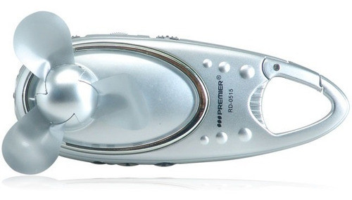 Radio Fm Scan -ventilador Con Linterna 0
