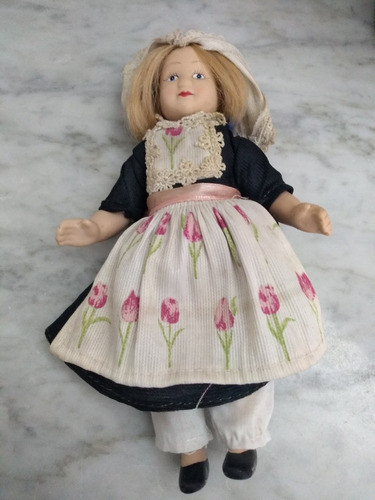 Muñeca Porcelana Alemana Años 1930. 0