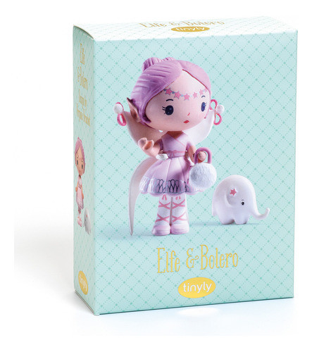 Figura De Accion  Muñeca Elfe Y Bolero Tinyly Djeco 1