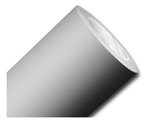 Papel De Parede Cinza Claro Fosco Adesivo 3mts X 50cm 1