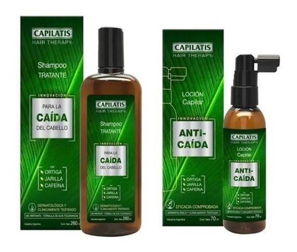 Shampoo Capilatis Tratante + Loción Capilar Anti Caída 0