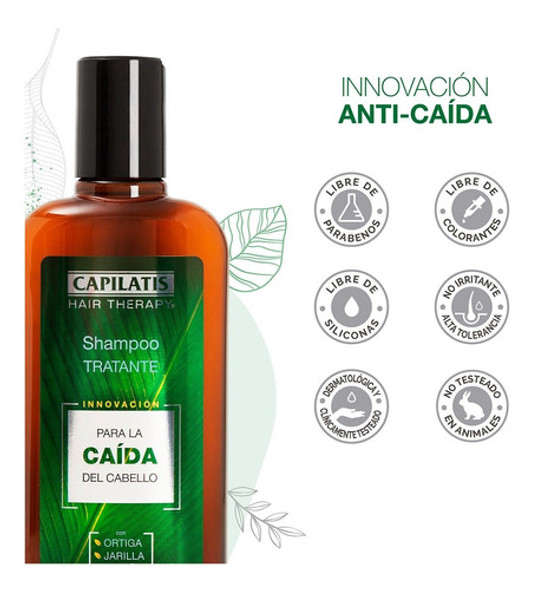 Shampoo Capilatis Tratante + Loción Capilar Anti Caída 1