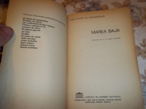 Marea Baja - Jose Mauro De Vasconcelos 1