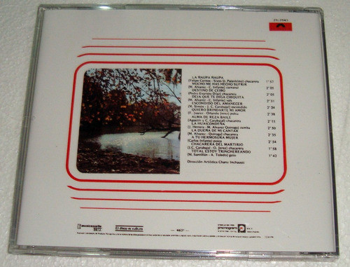 Carlos Infante La Ñaupa Ñaupa / Cd Bajado De Lp Kktus 1