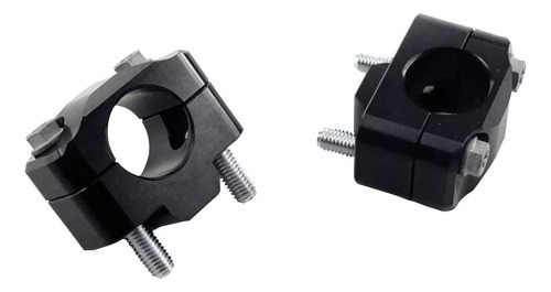 Anclajes Clamps Para Manubrio Fat 28.6mm Negros Black Neken 0
