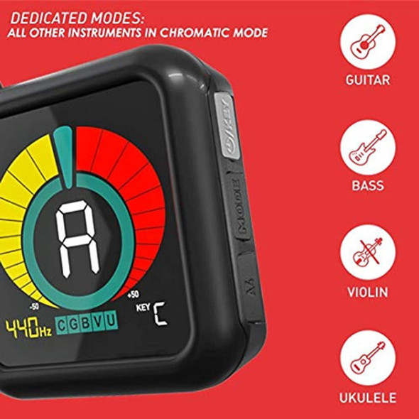 Kliq Ubertuner - Afinador Profesional Con Clip Para Todos Lo 1