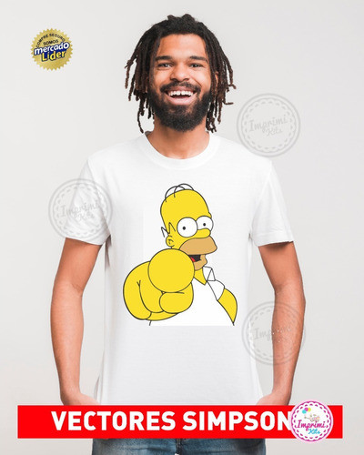 100 Pack Simpsons Ideal Sublimar Vectorizados Vectores 1