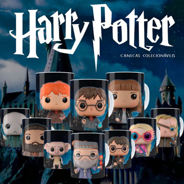 25 Tazas Personalizadas Sublimadas Plasticas Harry Potter 1