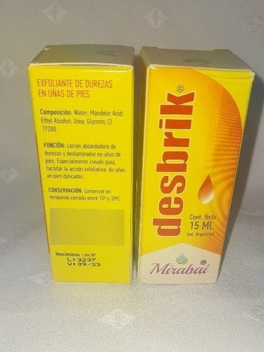 Desbrik - Para Hongos En Uñas - Linea Mirabai 1