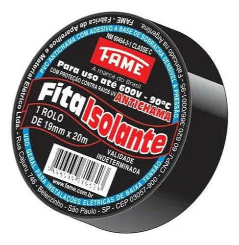 Fita Isolante 20m Fame 0