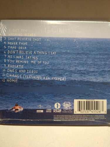 Jack Johnson From Here To Now To You Cd Nuevo 1
