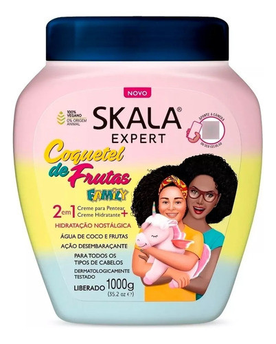 Skala Coquetel De Frutas Family 2 En 1 Masc/cr.peinar X 1 Kg 0
