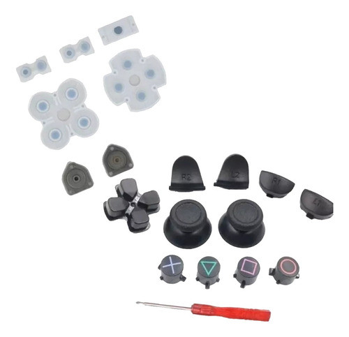 Repuestos Botones Y Gomitas Control Joystick Ps4 Resortes 0