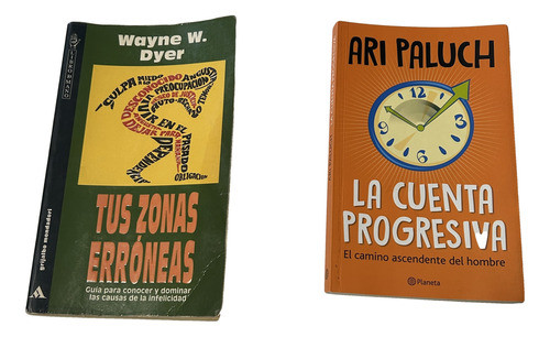 Libros Físicos Tus Zonas Erróneas + La Cuenta Progresiva 0