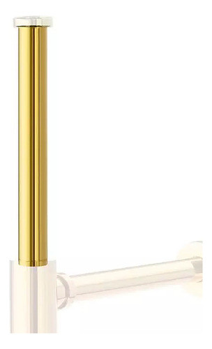 Prolongador De Sifão Metálico Para Banheiro Line Dourado 0