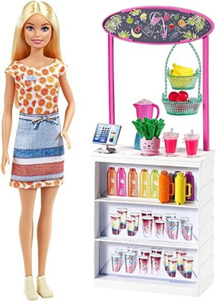 Muñeca Barbie Set Jugos Tropicales - Espacio Regalos 1 Muñeca Barbie Set Jugos Tropicales - Espacio Regalos 1