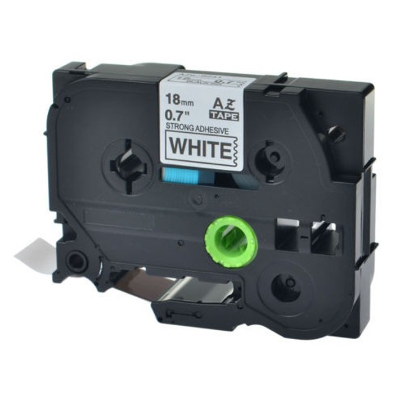 10pk Tze Tz S241 Black On White Label Fuerte Cinta Para Brot 1 10pk Tze Tz S241 Black On White Label Fuerte Cinta Para Brot 1