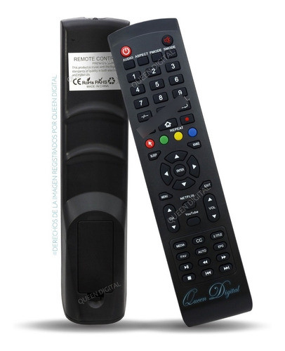 Control Remoto Kanji Smart Tv Netflix You Tube Kj-mn43-3 0