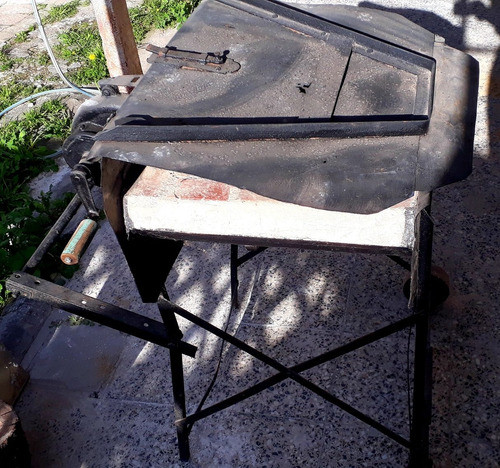 Fragua Manual Funcionando Ruedas Y Manija De Translado Movil 1