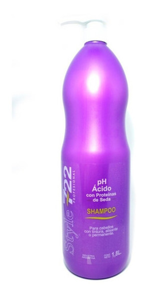 Shampoo Ph Acido Con Proteína De Seda X 1800ml 722 0