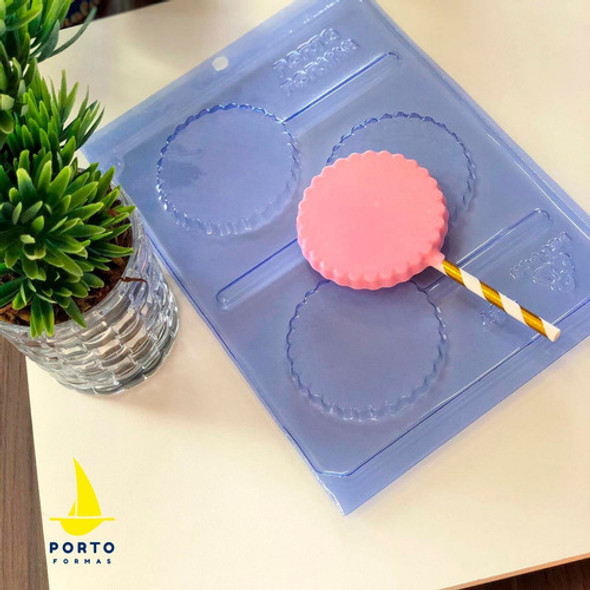 Forma Pirulito Babadinho Simples 1 Forma Pirulito Babadinho Simples 1