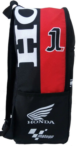 Mochila Para Casco De Moto Honda 99 Repsol Red Bull 20 Litrs 1