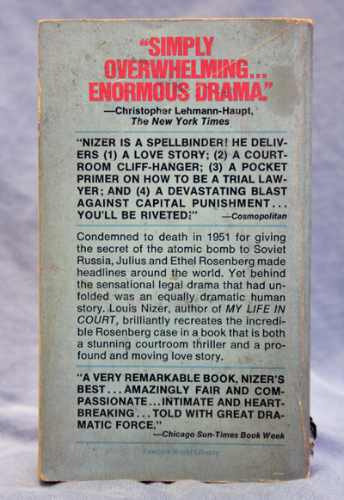 The Implosion Conspiracy, Louis Nizer 1