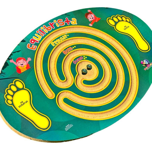 Prancha Equilibrista Prancha Equilibrio Montessori Divertido 0