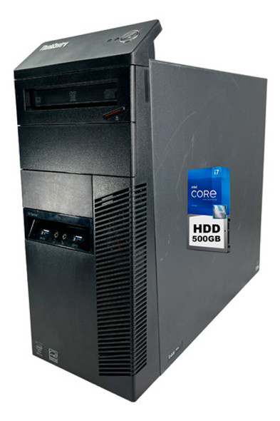 Torre Pc Escritorio I7-4770 8gb 128gb Ssd + 500gb Hdd Win11 0