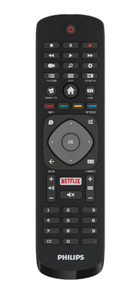 Control Remoto Philips Smart Tv Led 4k Uhd 58pud6654 Orig. 0